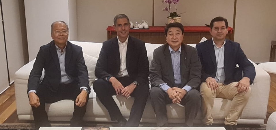 Reunión del Embajador ITAGAKI con el Viceministro de Industria, Sr. Marco Riquelme