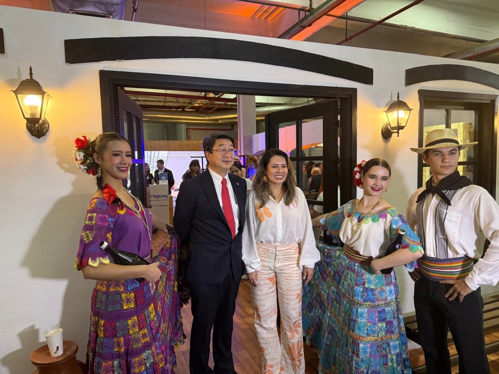 Asistencia del Embajador ITAGAKI al acto de inauguración de la Feria Internacional de Turismo del Paraguay (FITPAR) 2025
