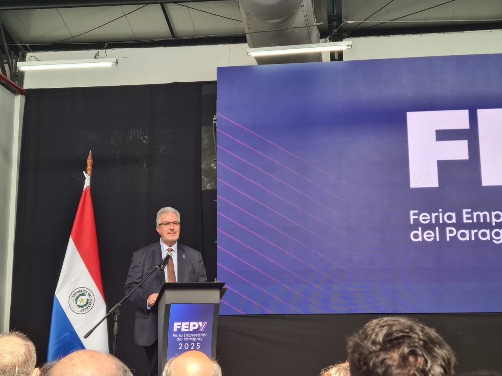 Asistencia del Embajador ITAGAKI a la inauguración a la Feria Empresarial del Paraguay (FEPY) 2025