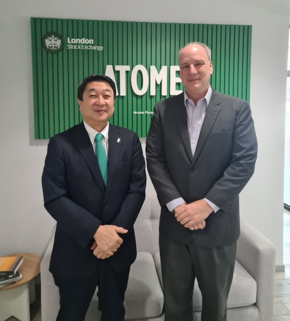 Reunión con el Sr. James Spalding, Presidente de Atome Paraguay S.A.
