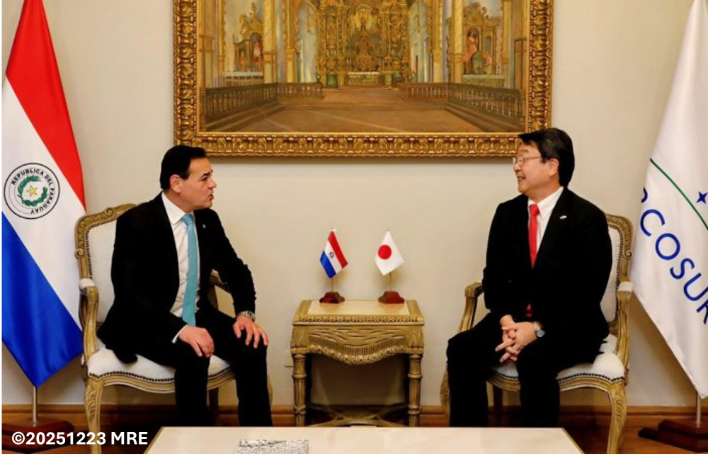 板垣大使のラミレス外務大臣との会合