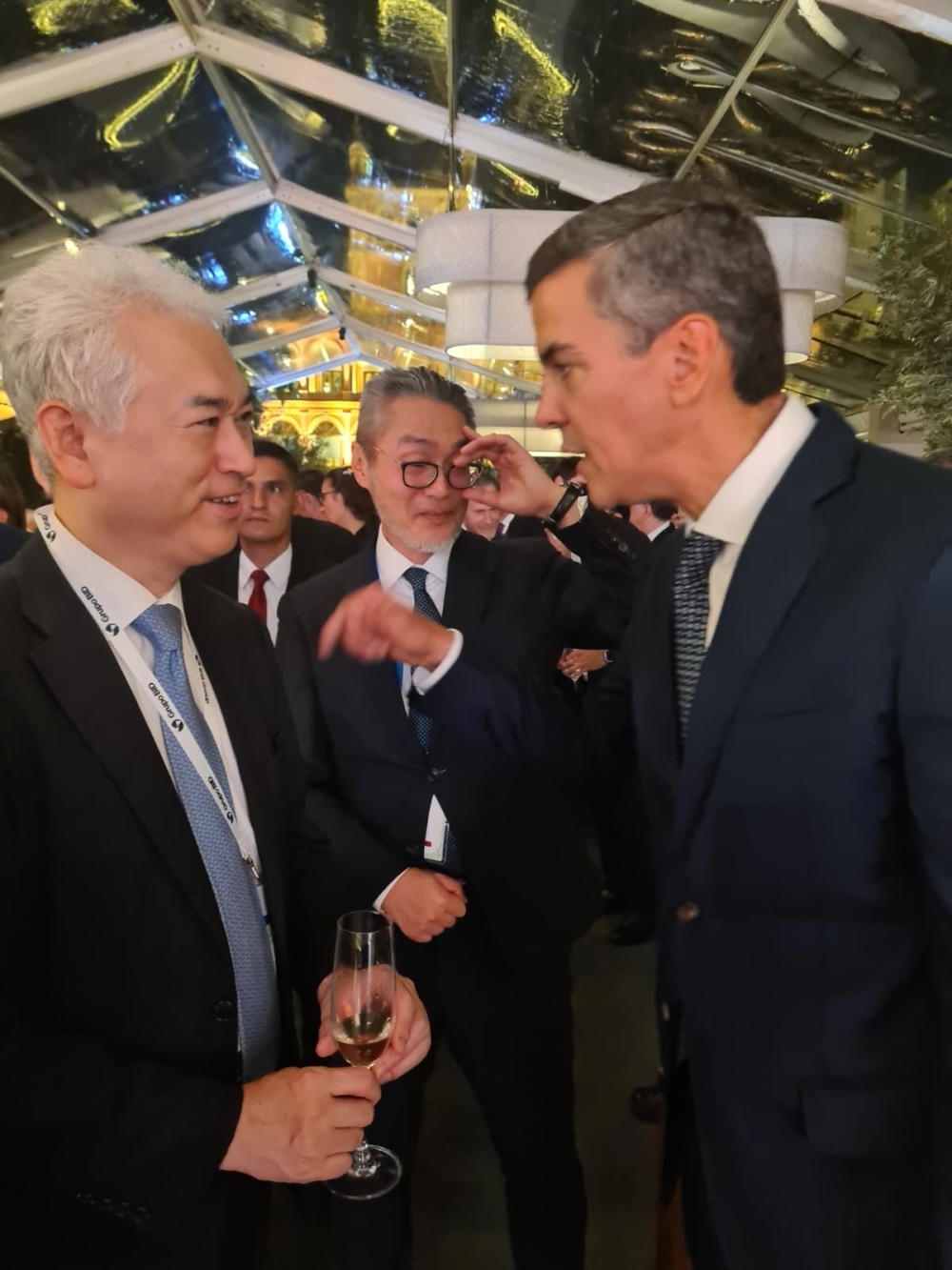 板垣大使の米州開発銀行年次総会開会式及びレセプション出席