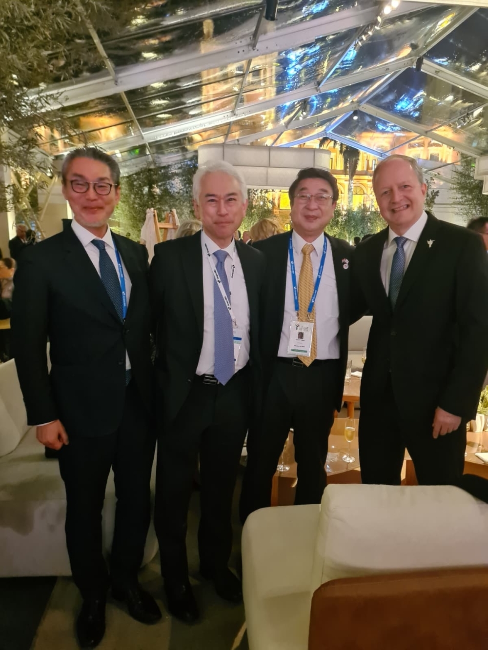 Asistencia del Embajador ITAGAKI en Inauguración de la Asamblea General del BID 