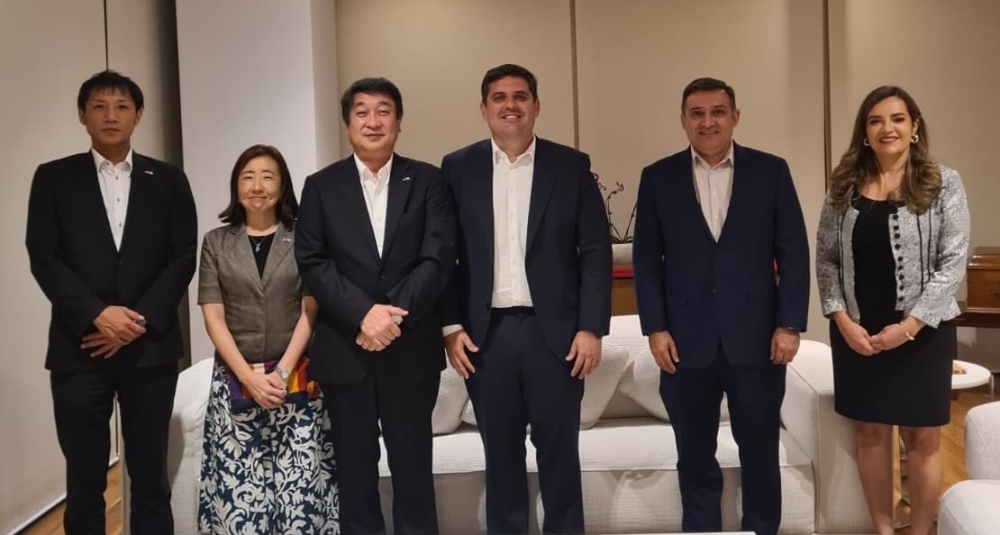 Reunión del Embajador ITAGAKI con el Presidente de SENACSA