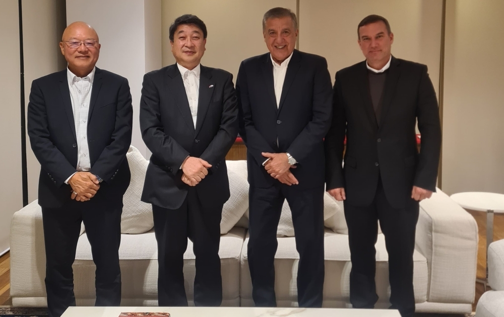 Reunión del Embajador ITAGAKI con los Vicepresidentes de la Unión Industrial Paraguaya (UIP)