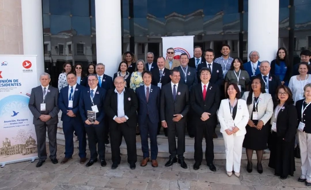 Asistencia del Embajador ITAGAKI al acto de Apertura de la IX Reunión de FELACBEJA 